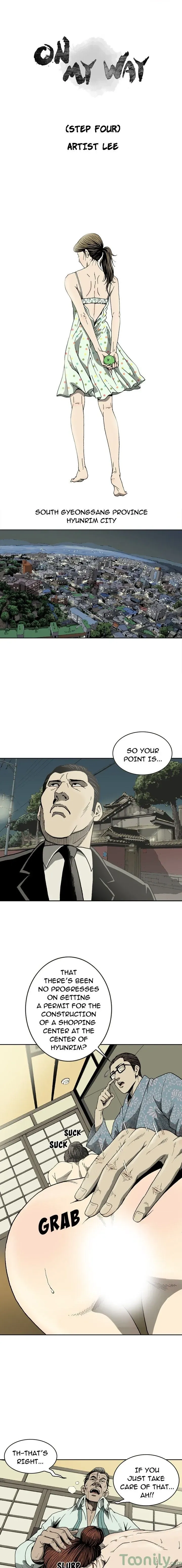 Read On My Way chapter 4 image 0 on Lezhin