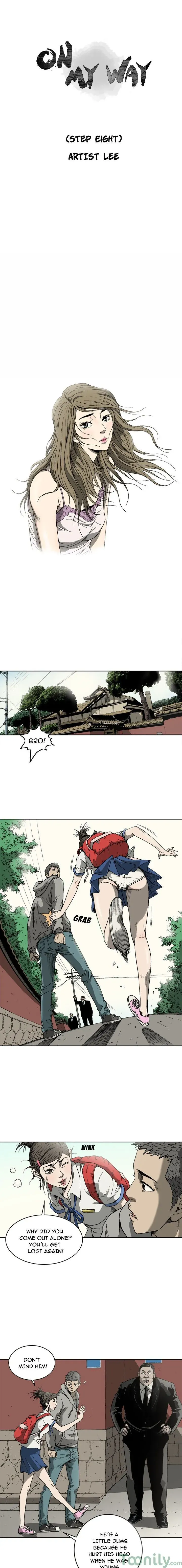 Read On My Way chapter 8 image 0 on Lezhin