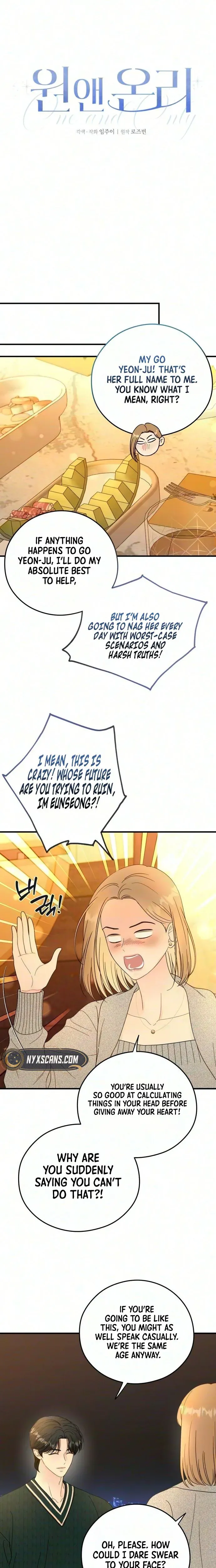 Read One and Only chapter 44 image 9 on Lezhin