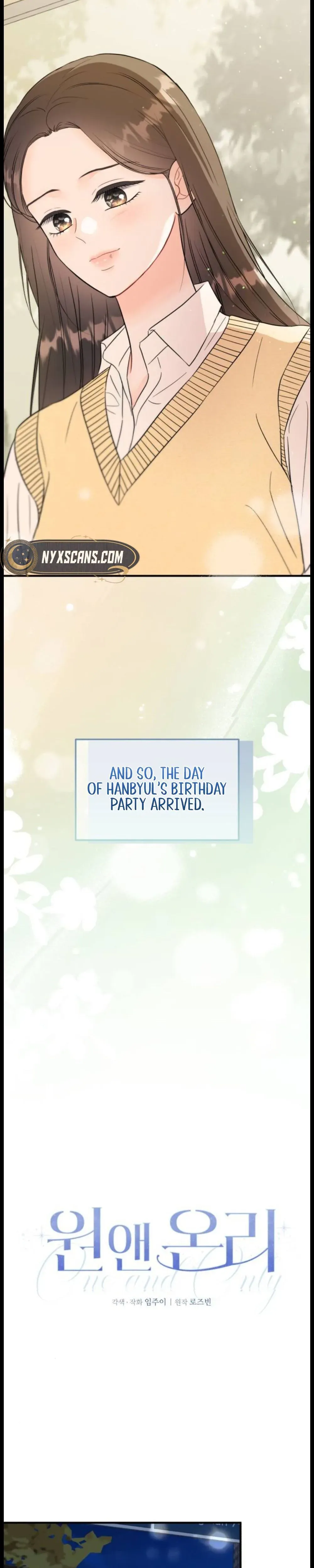 Read One and Only chapter 52 image 2 on Lezhin