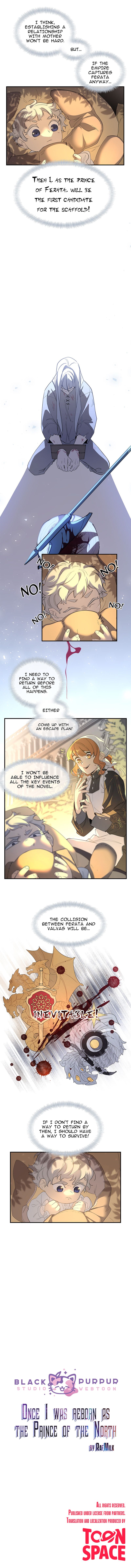 One day, I was reborn as the prince of the north Chapter 3 page 5 - 