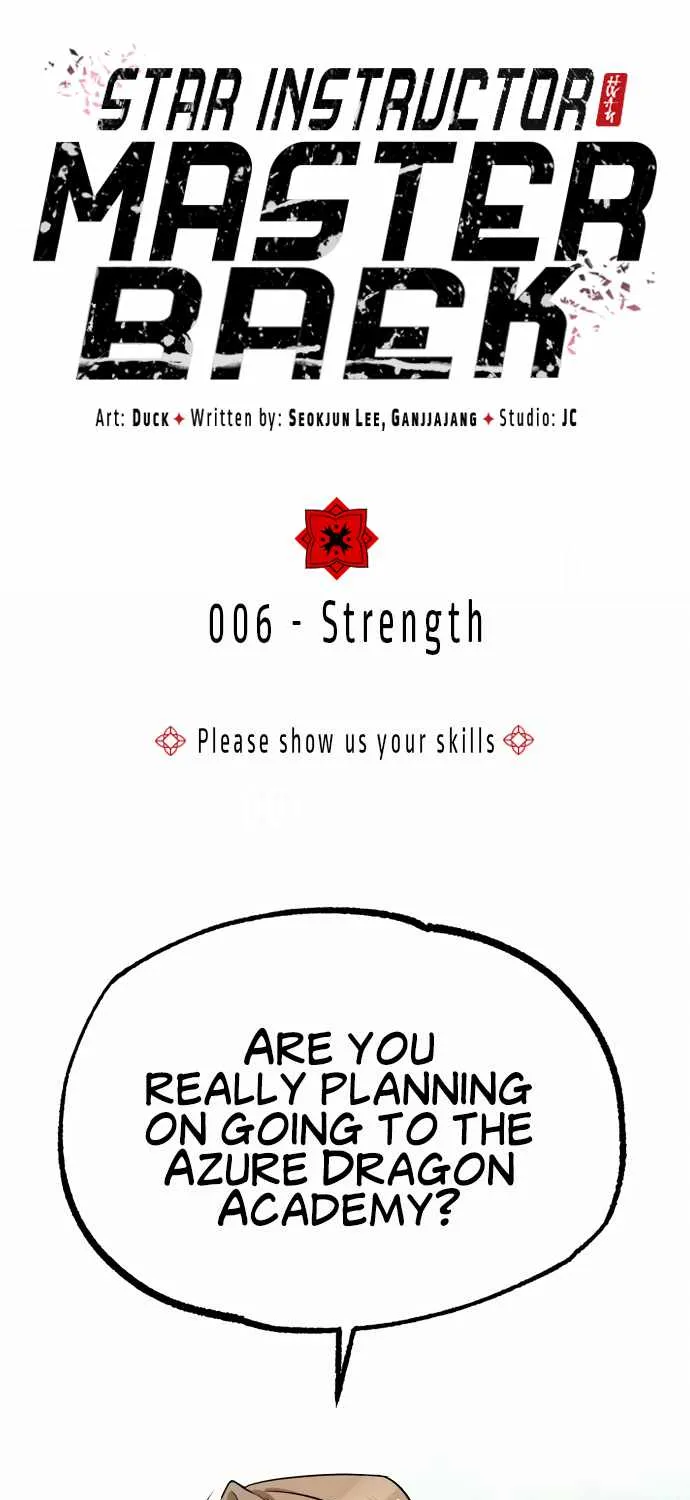 Read One hit teacher master baek chapter 6 image 1 on Lezhin