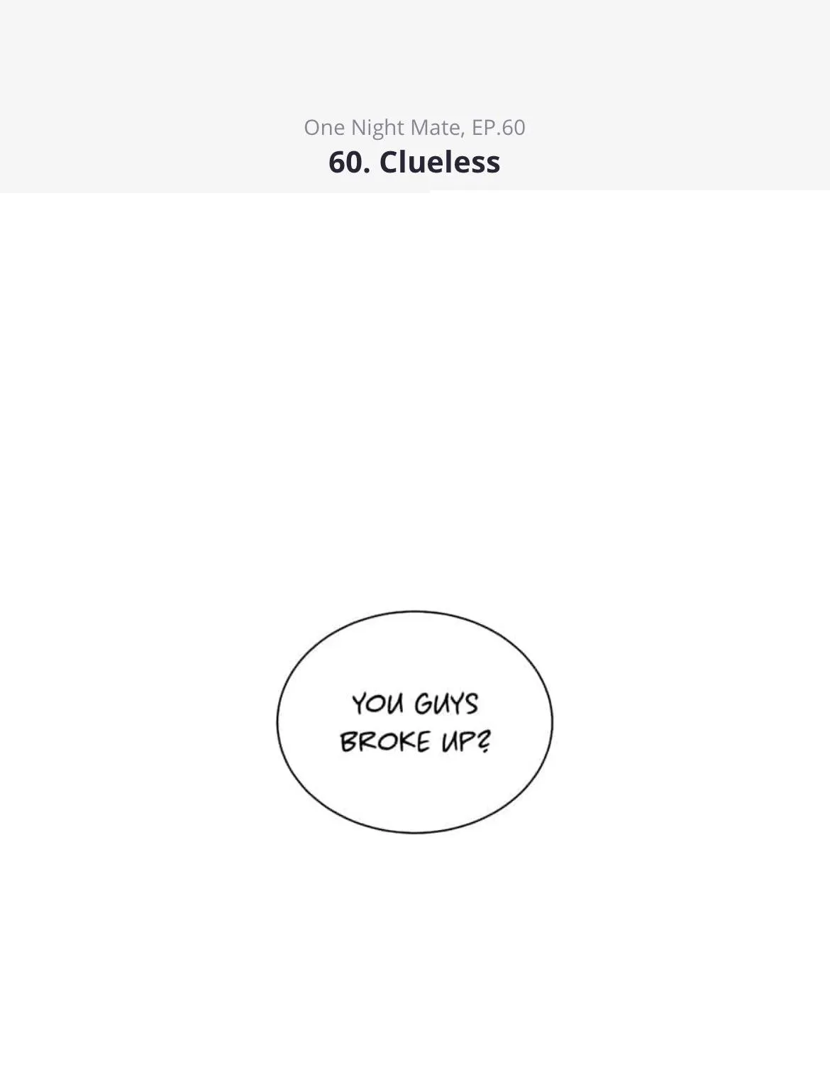 Read One Night Mate chapter 60 image 1 on Lezhin