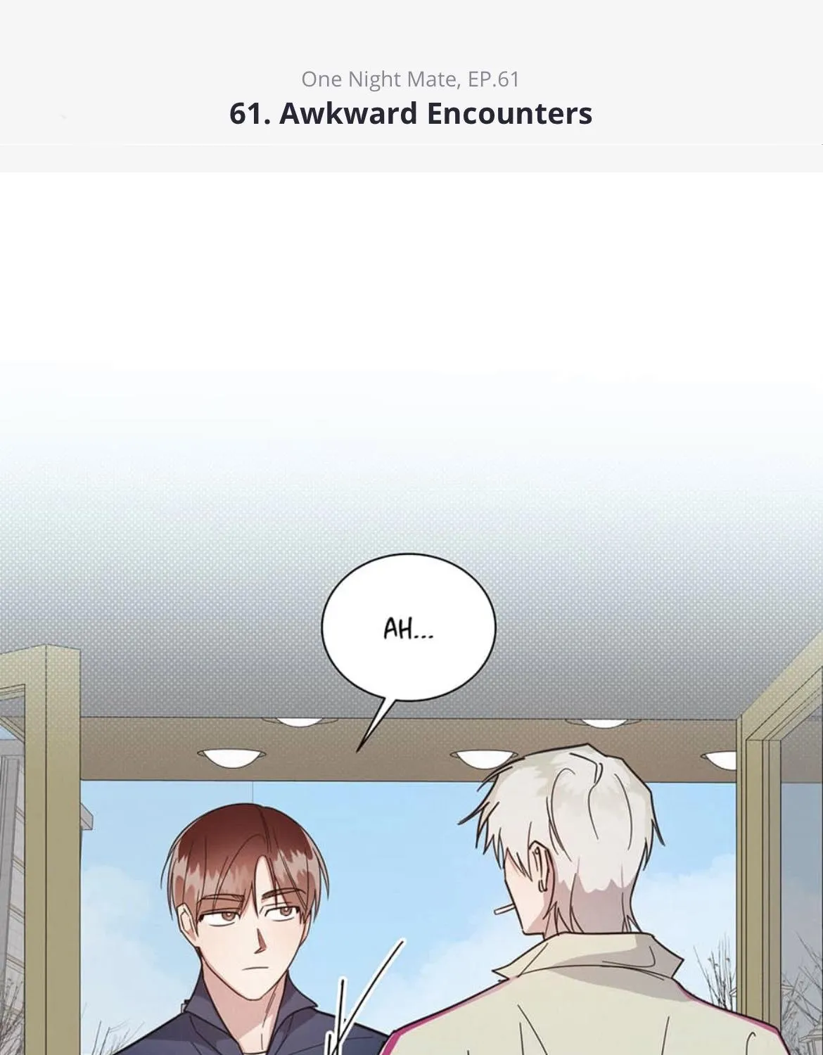 Read One Night Mate chapter 61 image 2 on Lezhin