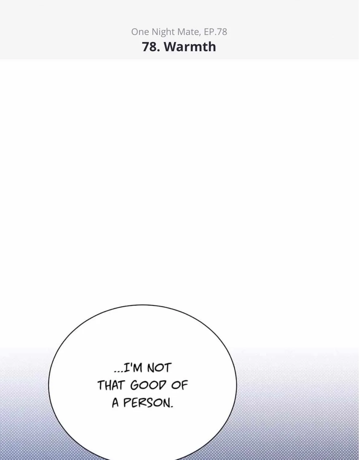 Read One Night Mate chapter 78 image 1 on Lezhin