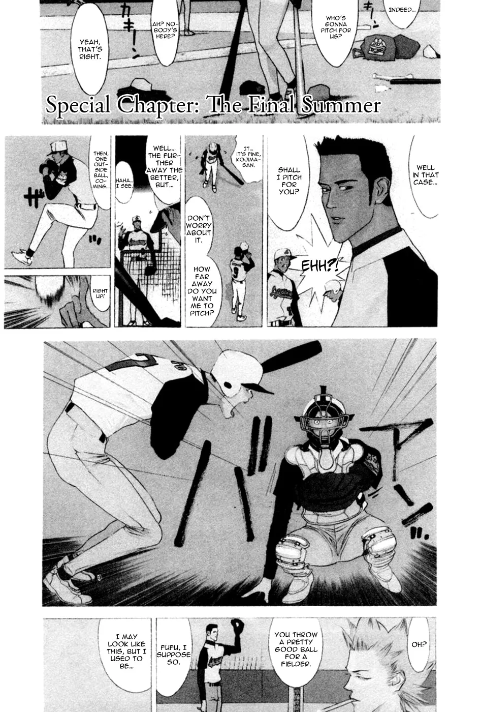 Read One Outs chapter 60.5 image 1 on Lezhin
