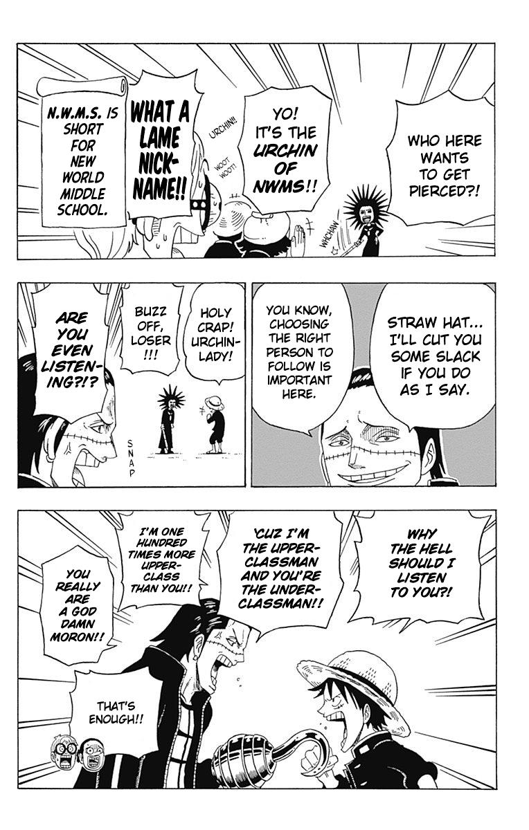Read One Piece Academy chapter 3 image 18 on Lezhin