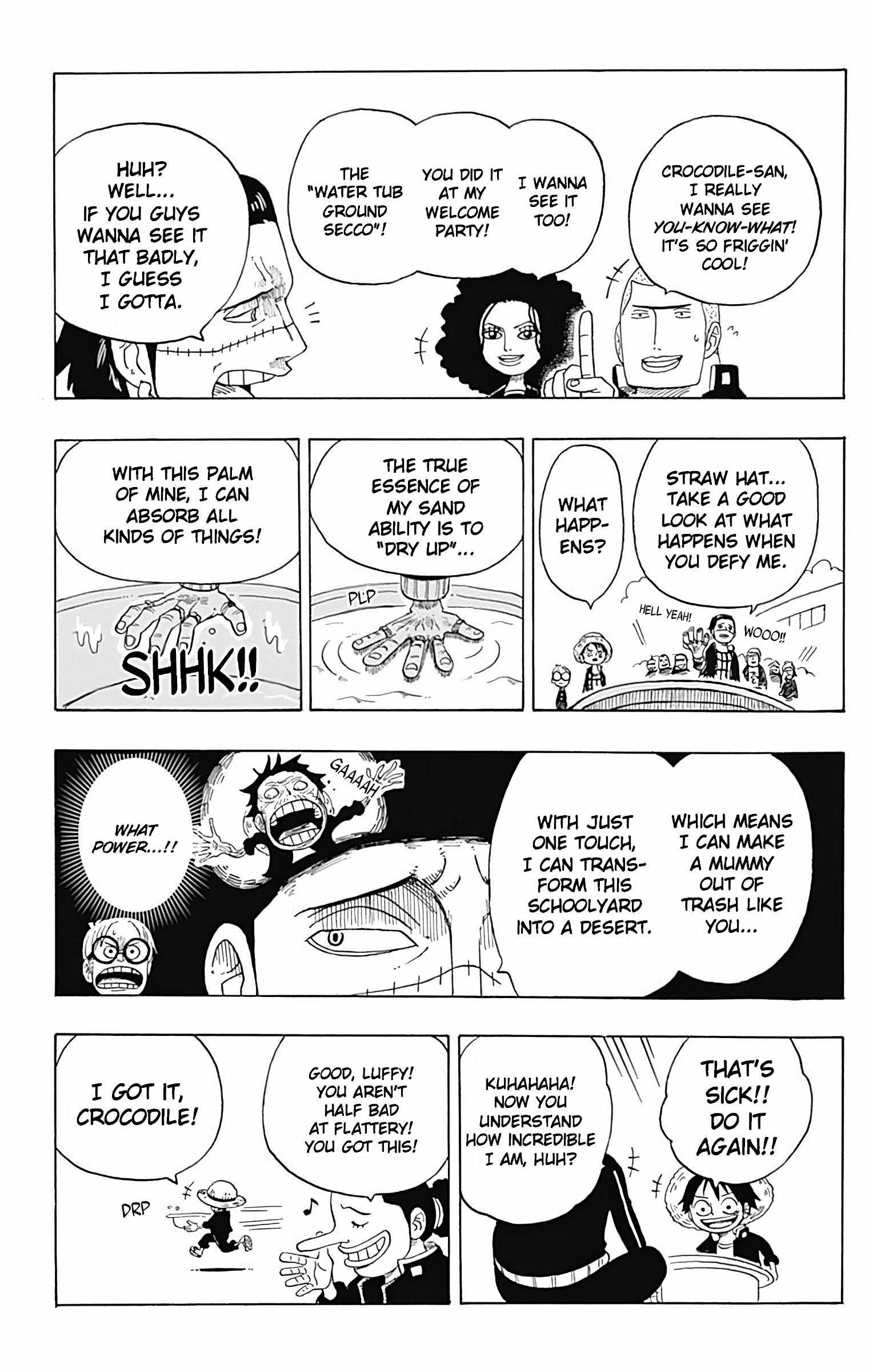 Read One Piece Academy chapter 3 image 25 on Lezhin