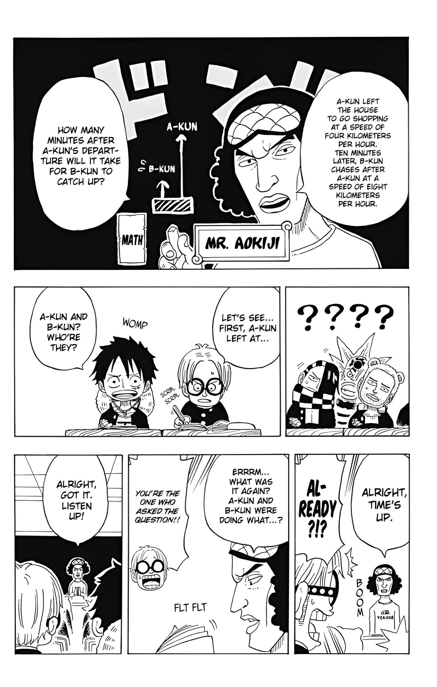 Read One Piece Academy chapter 3 image 4 on Lezhin
