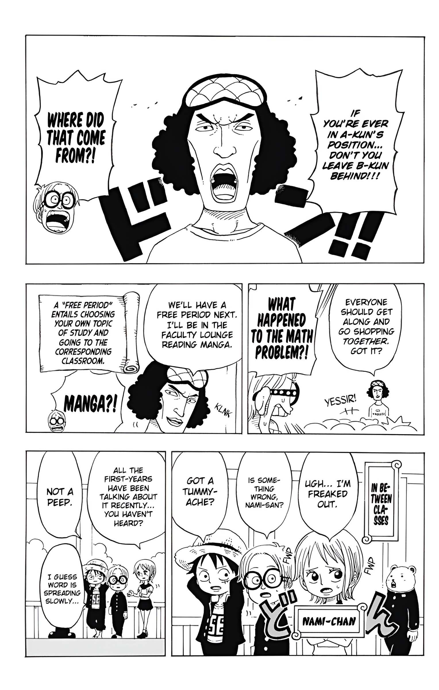 Read One Piece Academy chapter 3 image 5 on Lezhin