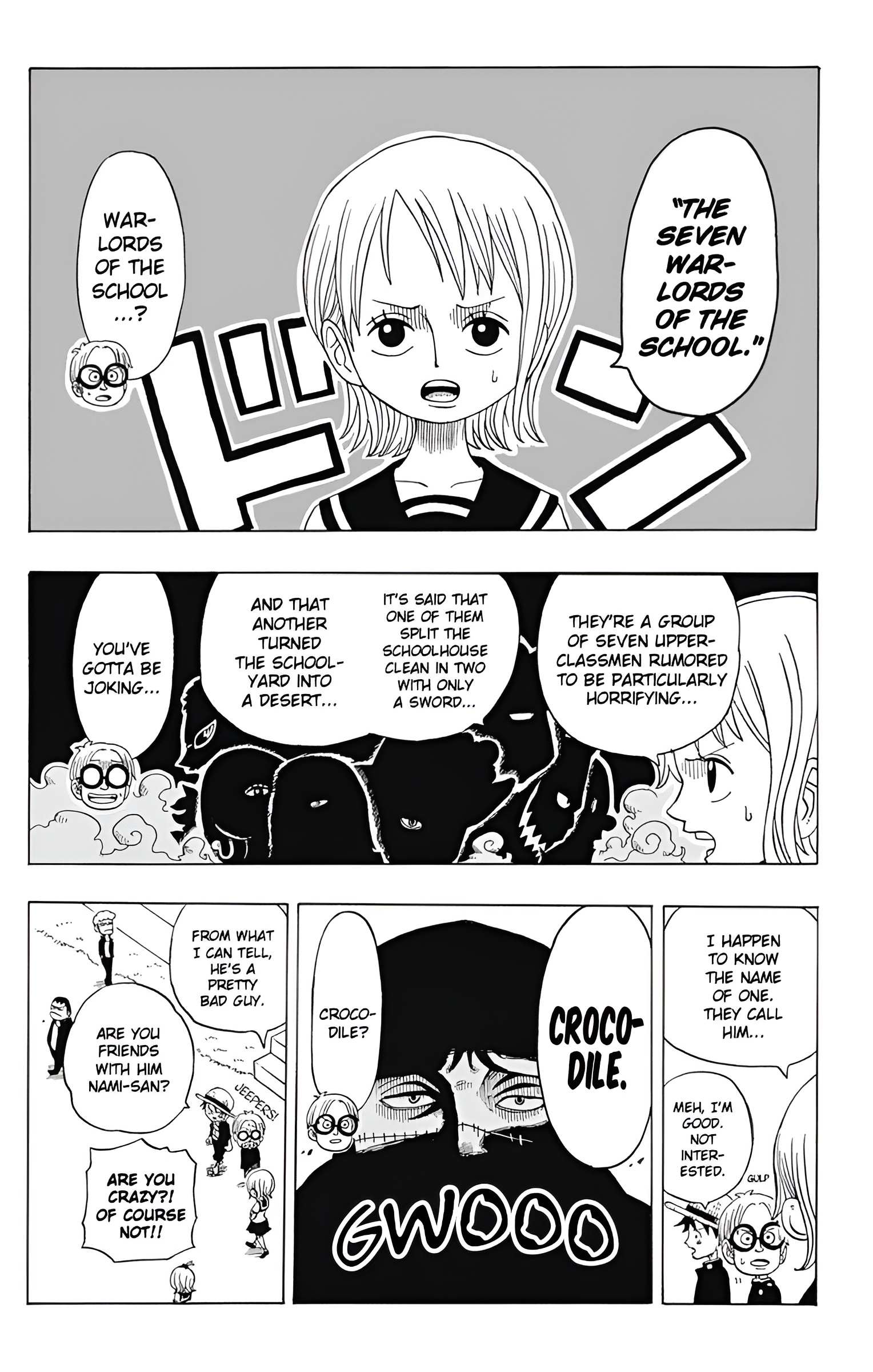 Read One Piece Academy chapter 3 image 6 on Lezhin