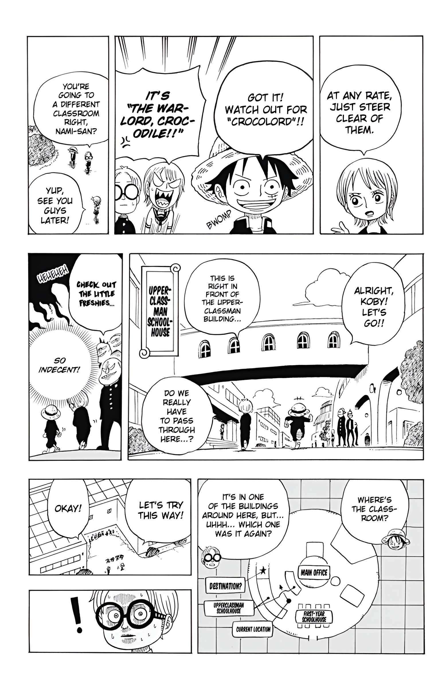 Read One Piece Academy chapter 3 image 7 on Lezhin