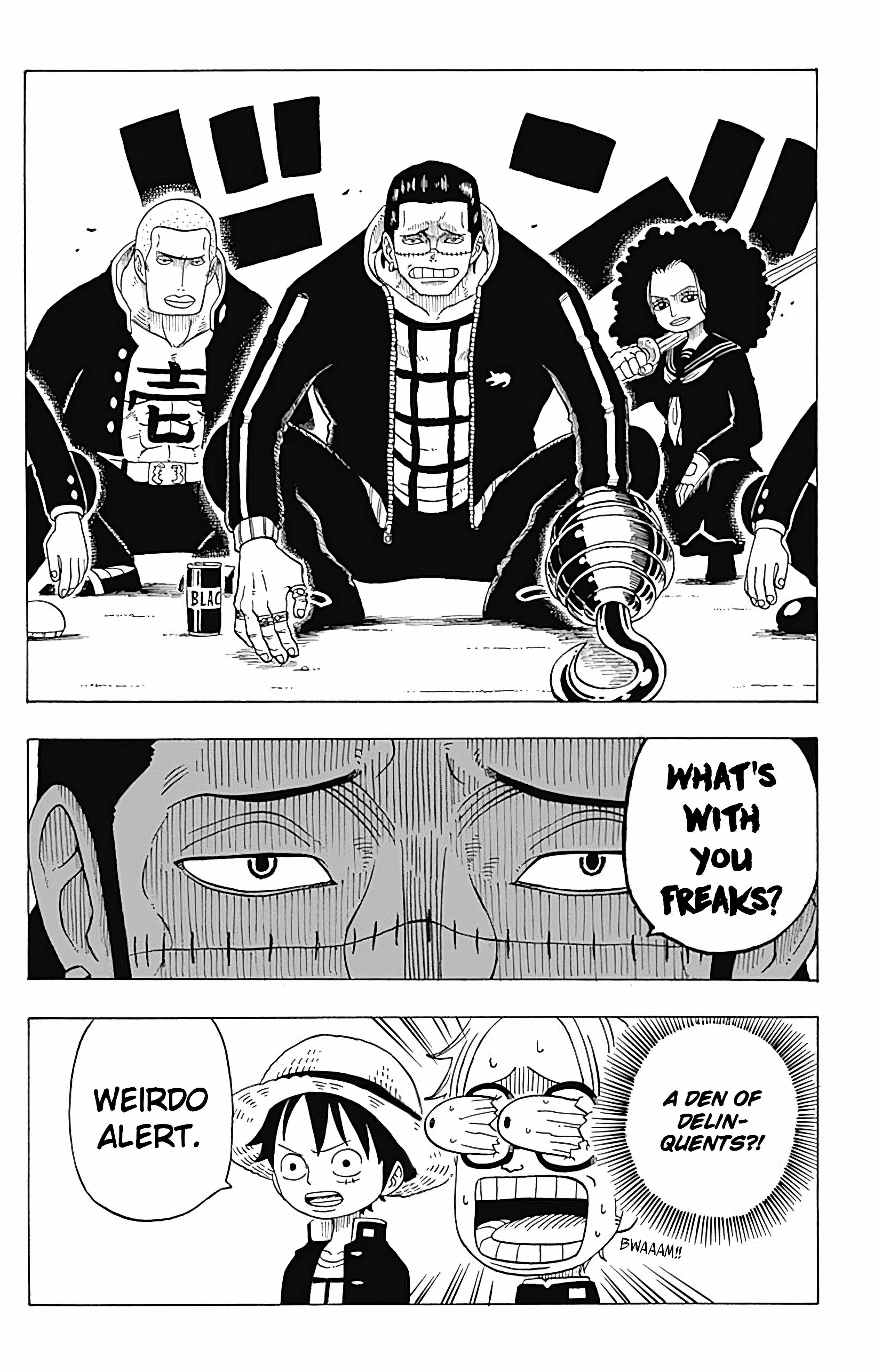 Read One Piece Academy chapter 3 image 8 on Lezhin