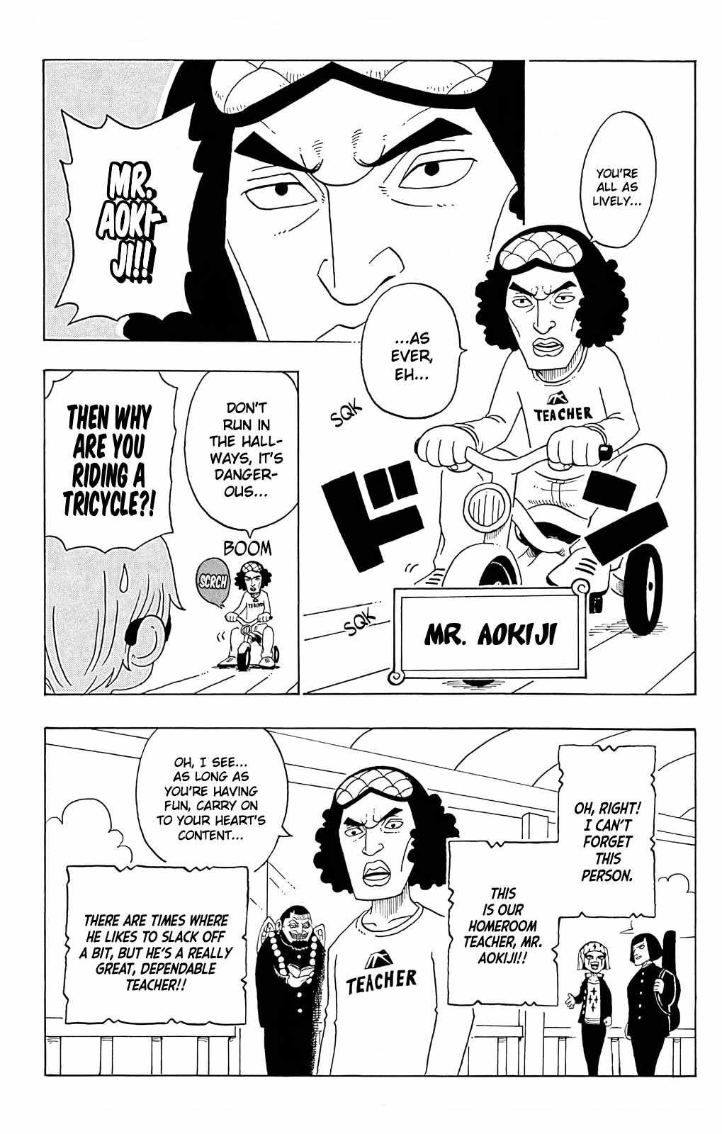 Read One Piece Academy chapter 4.5 image 6 on Lezhin