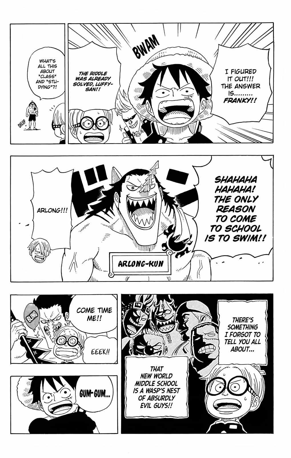 Read One Piece Academy chapter 4.5 image 9 on Lezhin