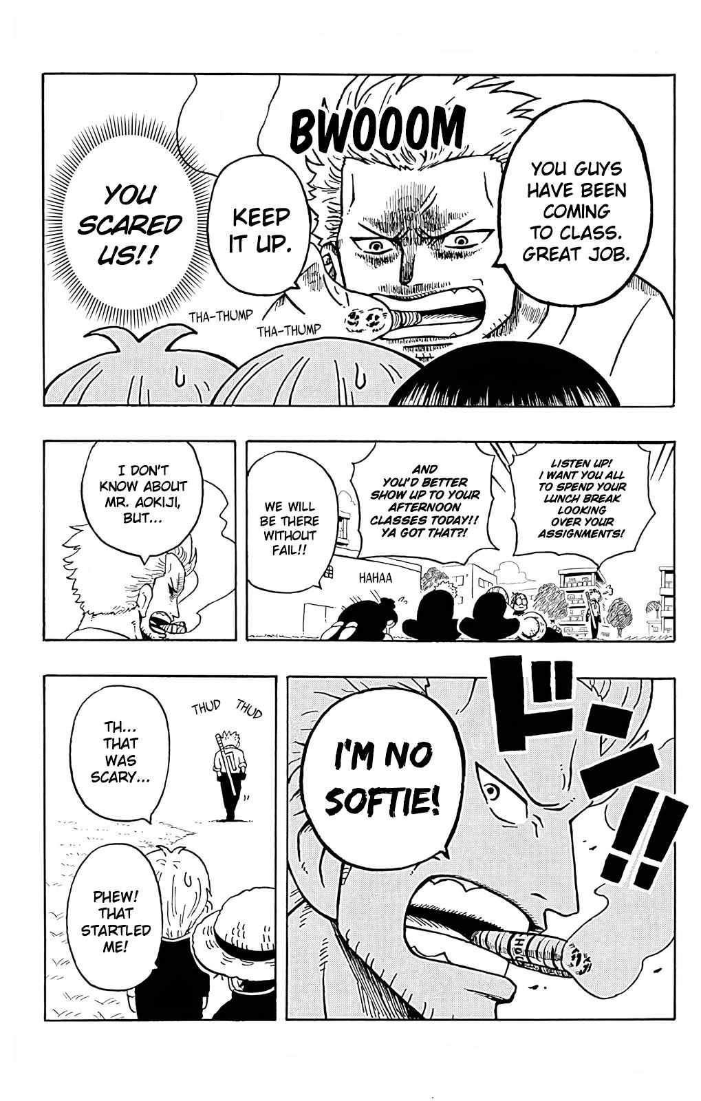Read One Piece Academy chapter 4 image 12 on Lezhin