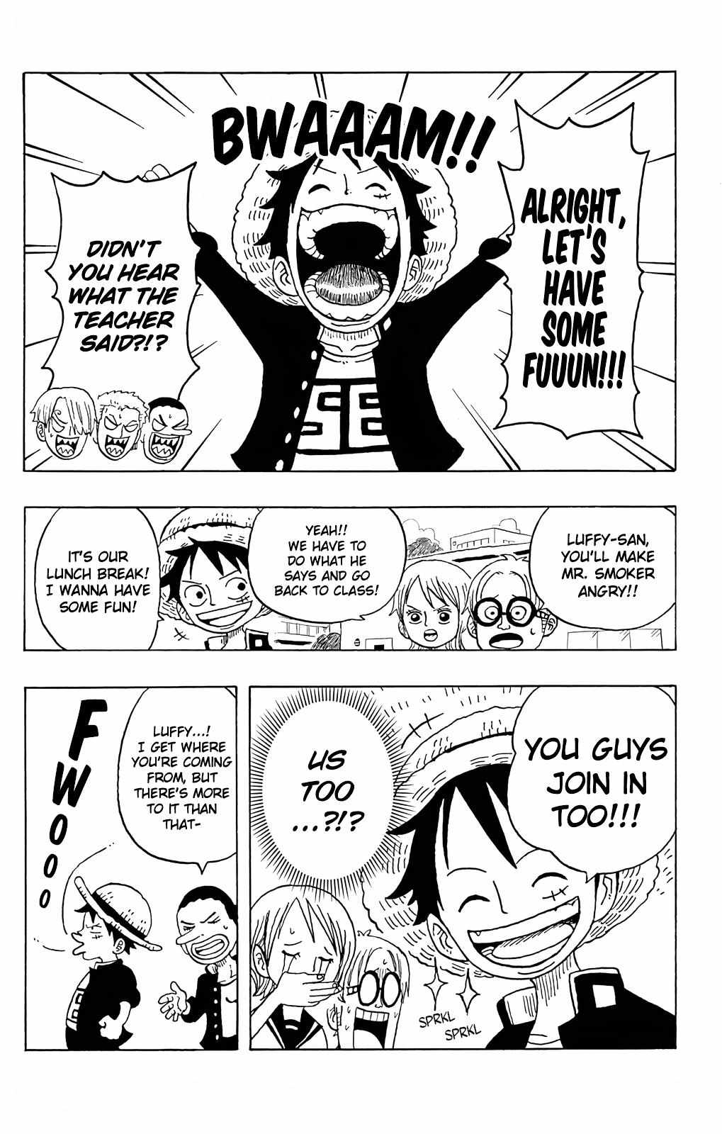 Read One Piece Academy chapter 4 image 13 on Lezhin