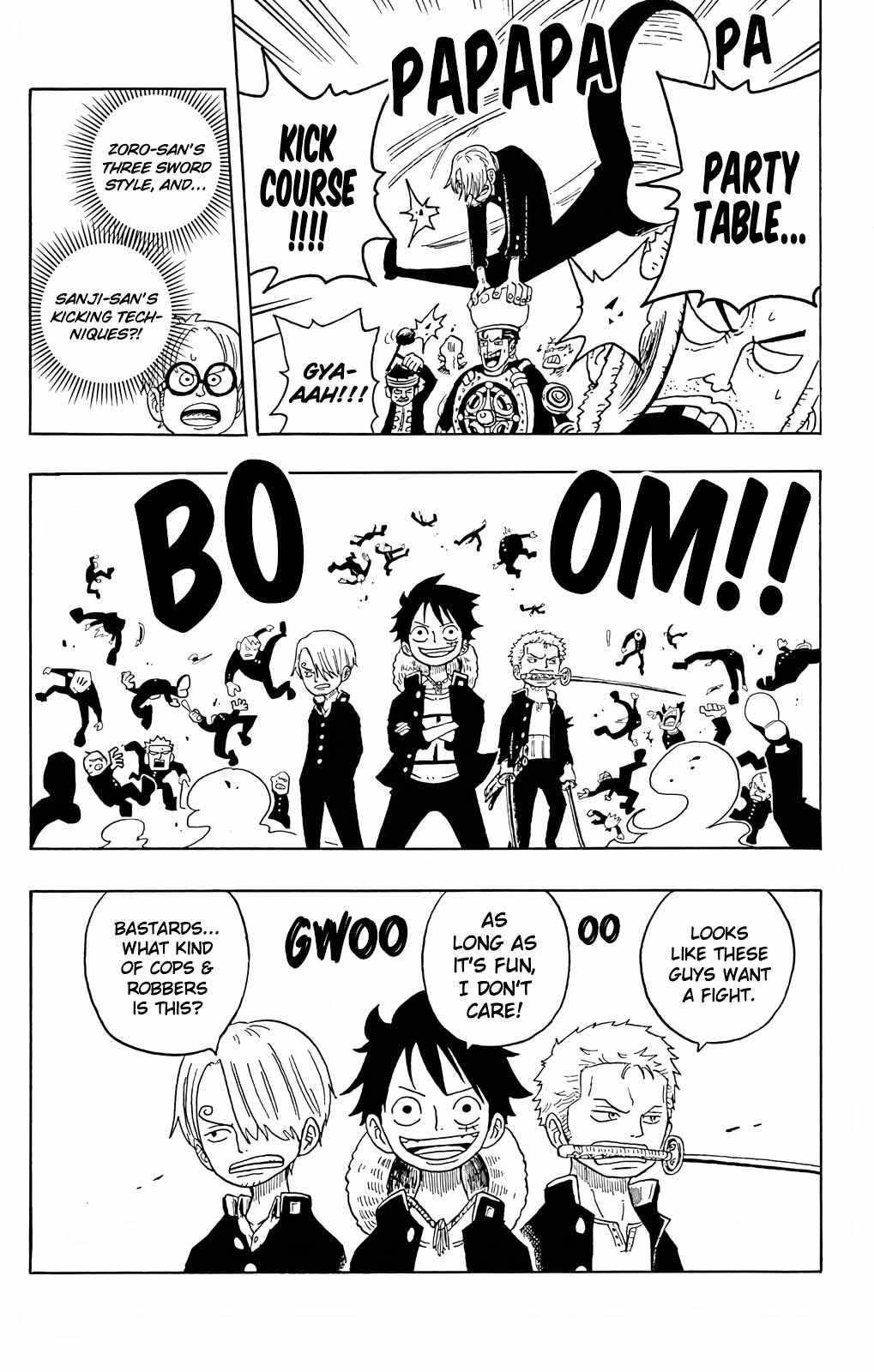 Read One Piece Academy chapter 4 image 17 on Lezhin