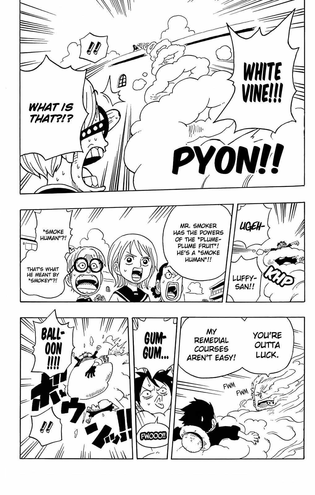 Read One Piece Academy chapter 4 image 24 on Lezhin