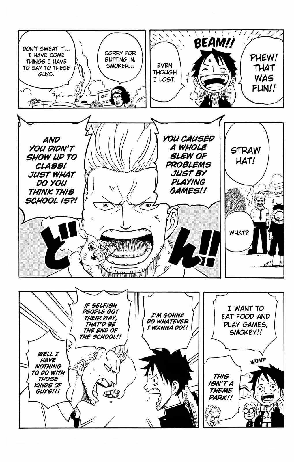 Read One Piece Academy chapter 4 image 28 on Lezhin