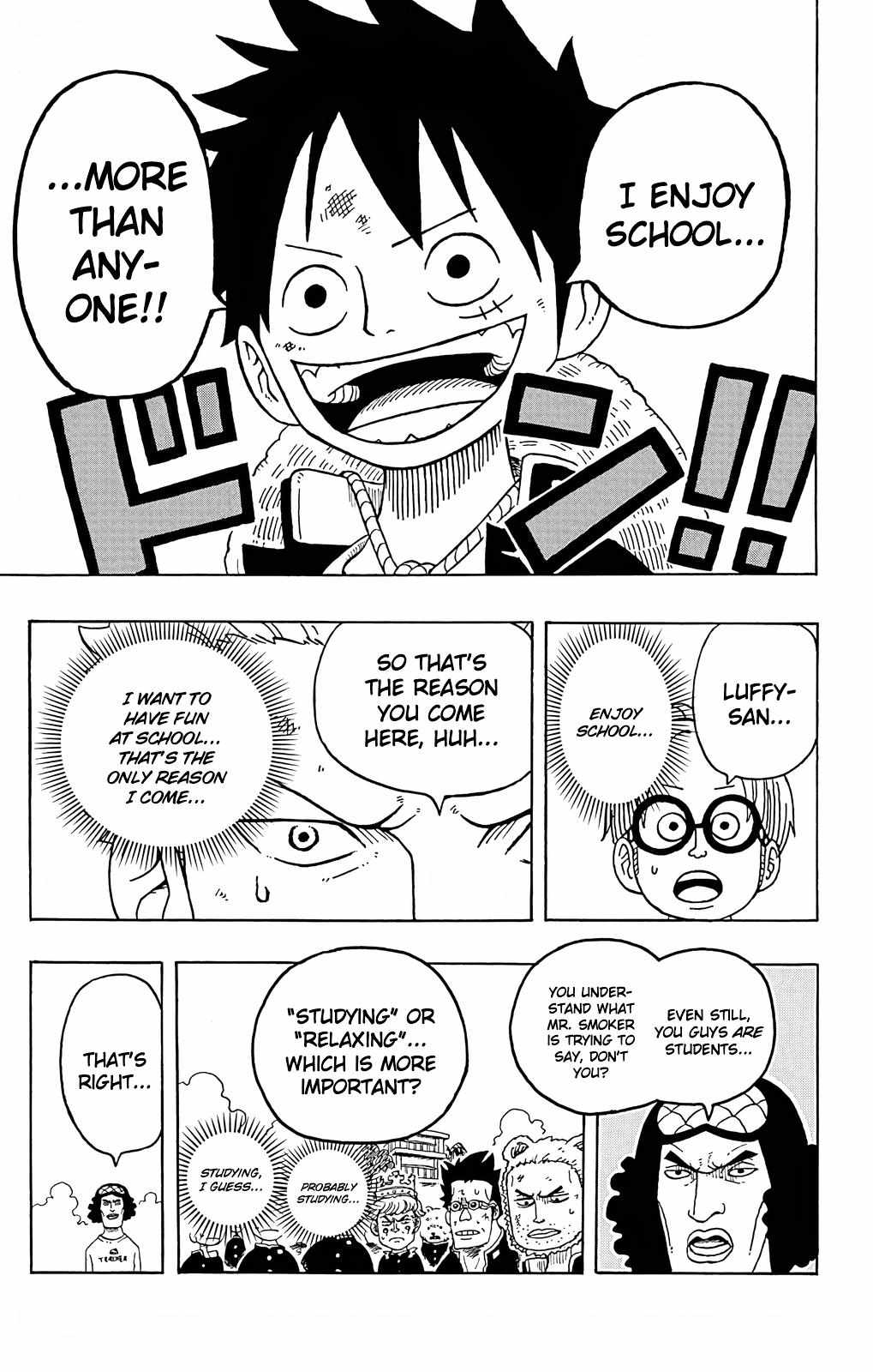 Read One Piece Academy chapter 4 image 29 on Lezhin