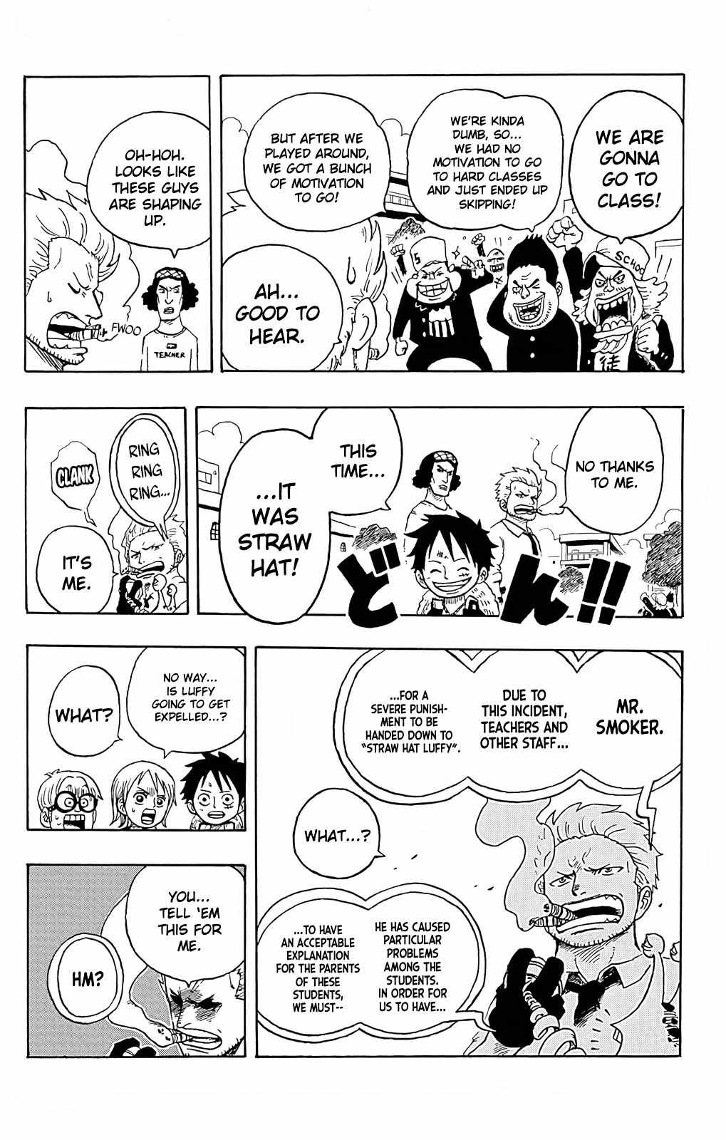 Read One Piece Academy chapter 4 image 31 on Lezhin