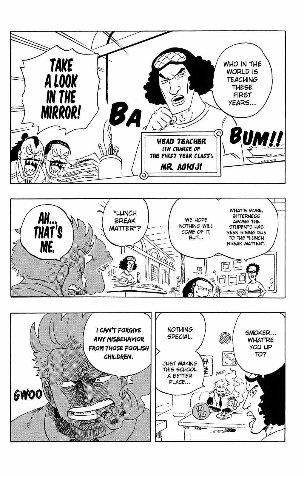 Read One Piece Academy chapter 4 image 5 on Lezhin