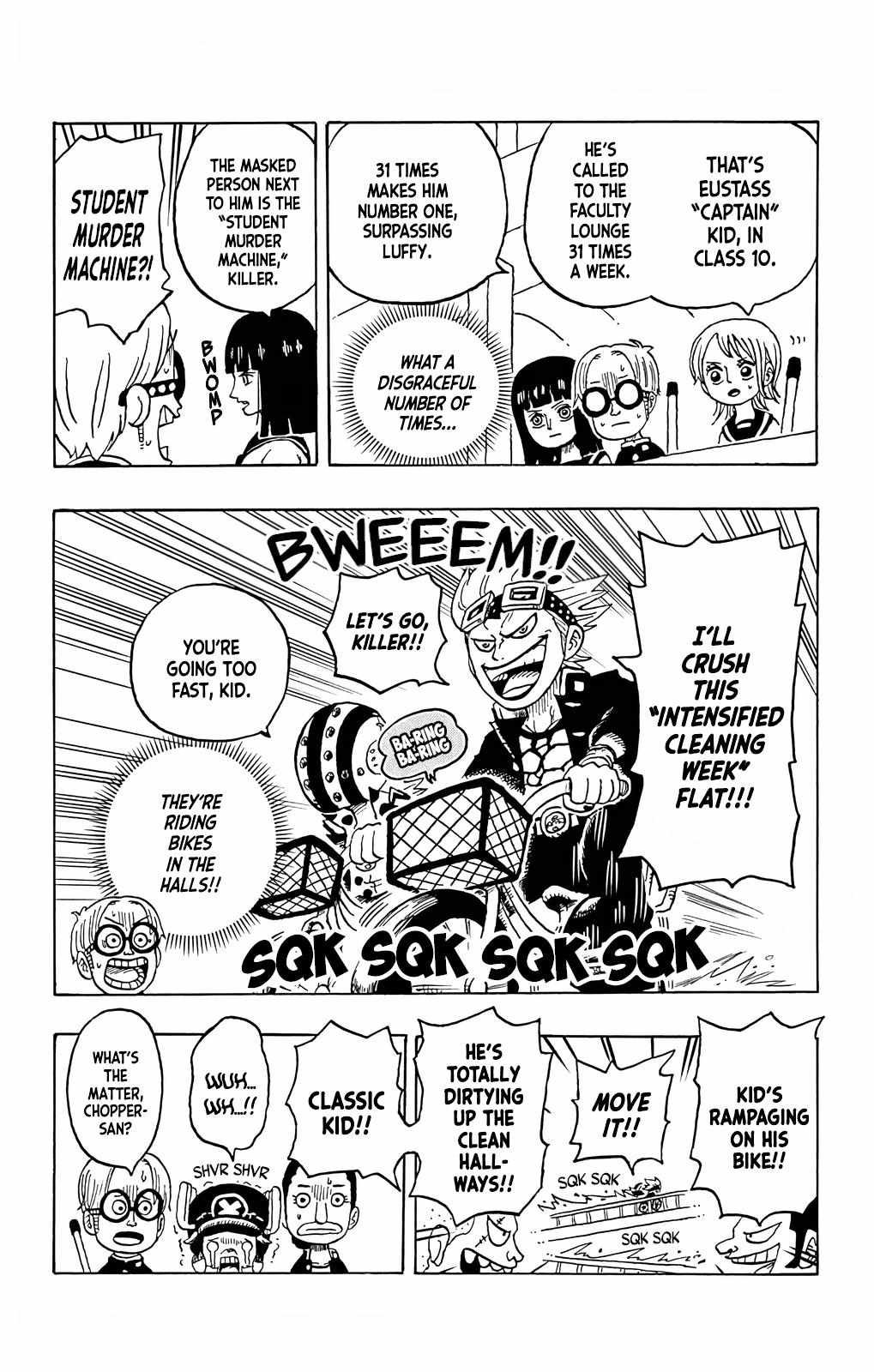 Read One Piece Academy chapter 5 image 12 on Lezhin