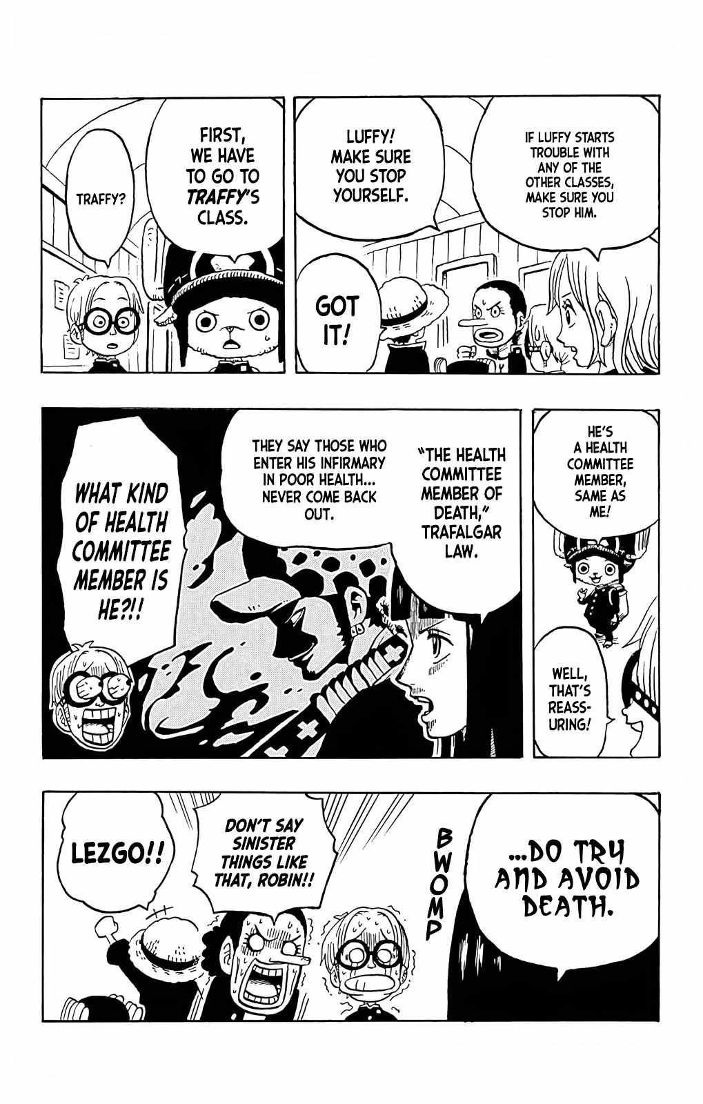 Read One Piece Academy chapter 5 image 14 on Lezhin