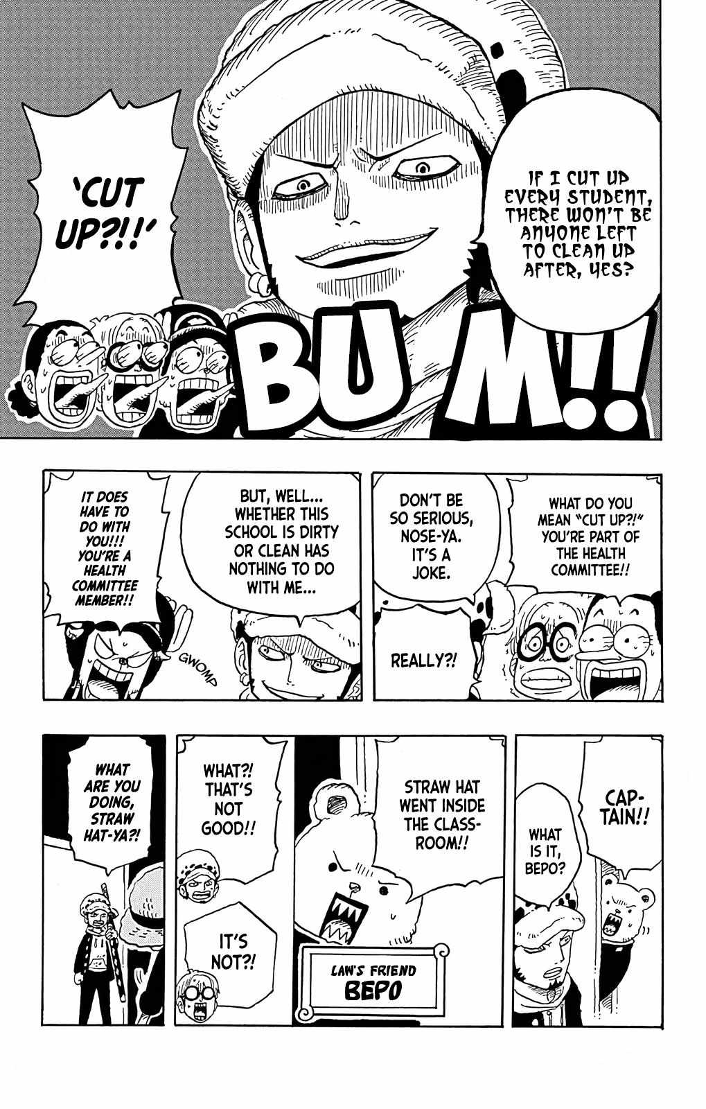 Read One Piece Academy chapter 5 image 18 on Lezhin