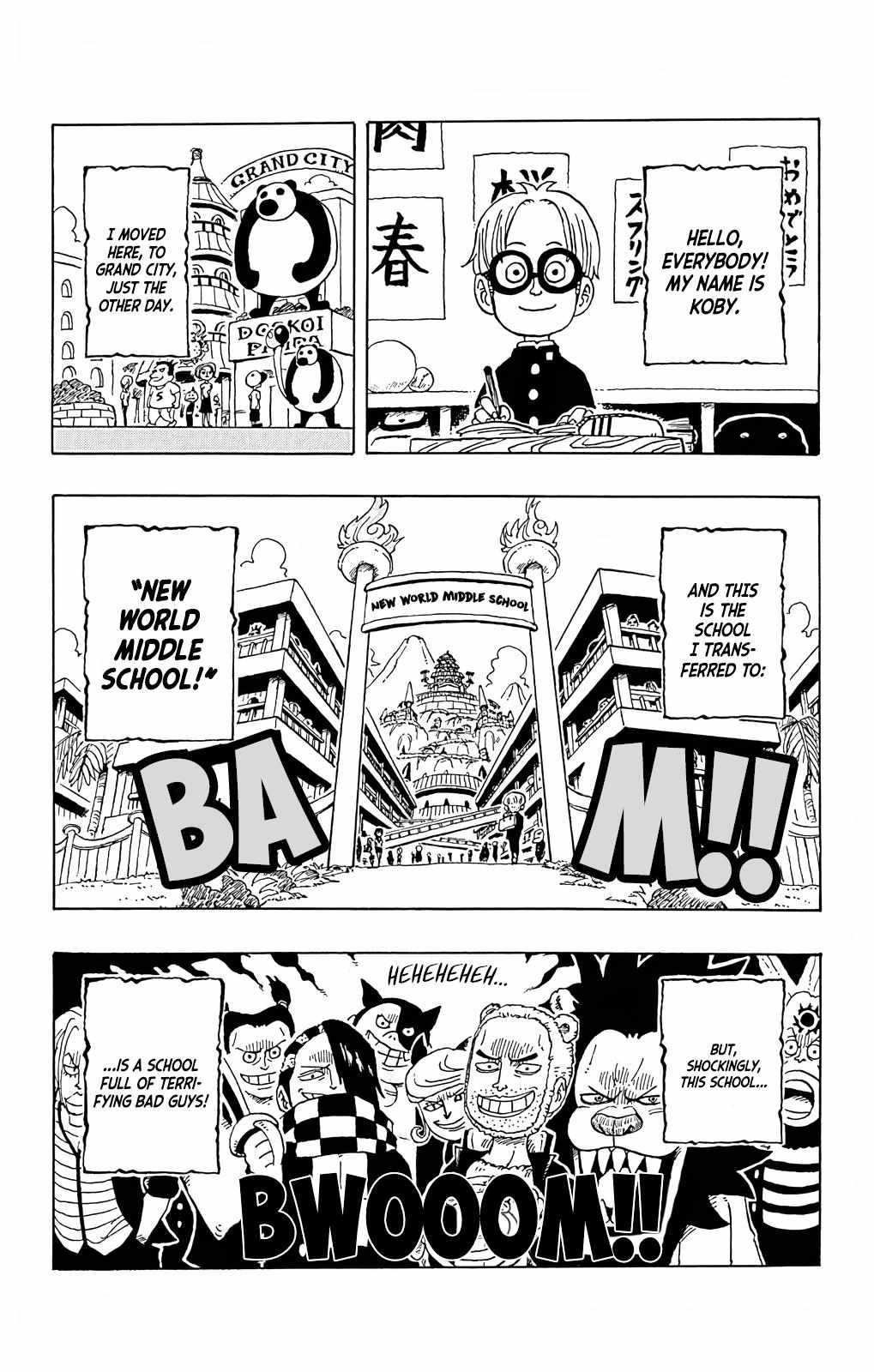 Read One Piece Academy chapter 5 image 2 on Lezhin