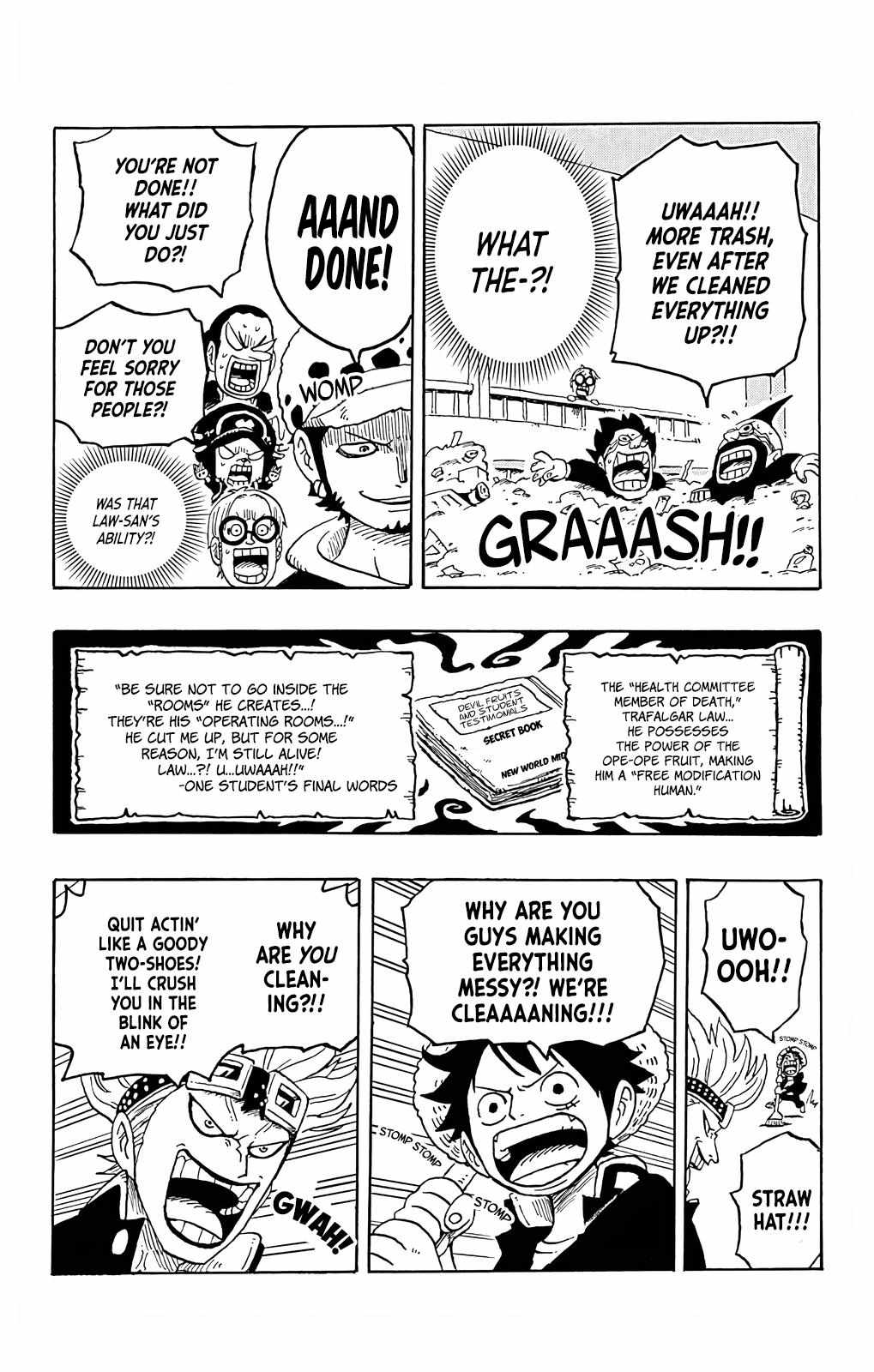 Read One Piece Academy chapter 5 image 25 on Lezhin