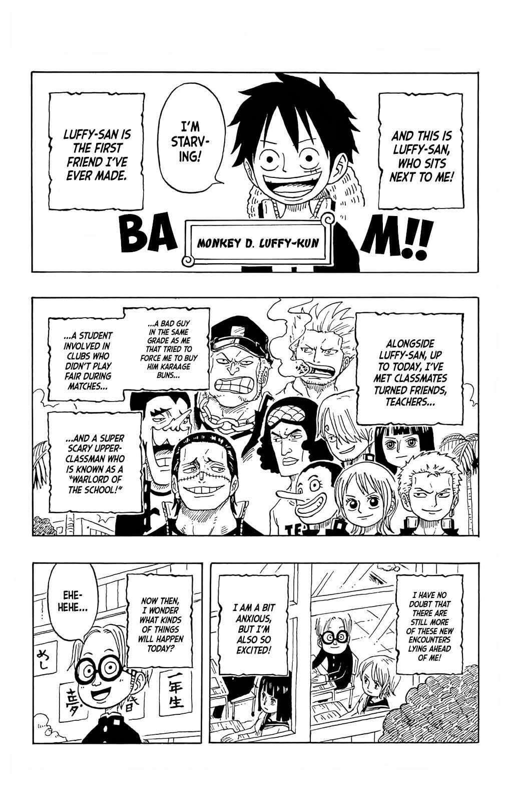 Read One Piece Academy chapter 5 image 3 on Lezhin