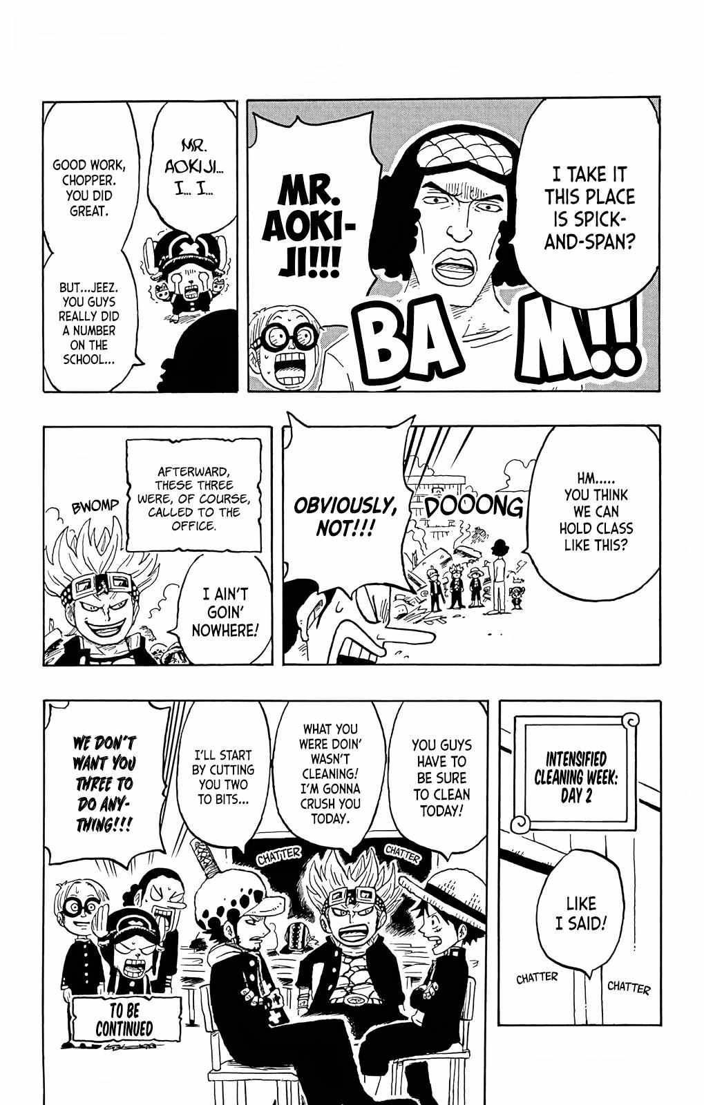 Read One Piece Academy chapter 5 image 32 on Lezhin