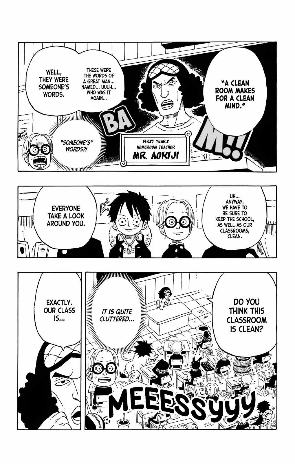 Read One Piece Academy chapter 5 image 4 on Lezhin