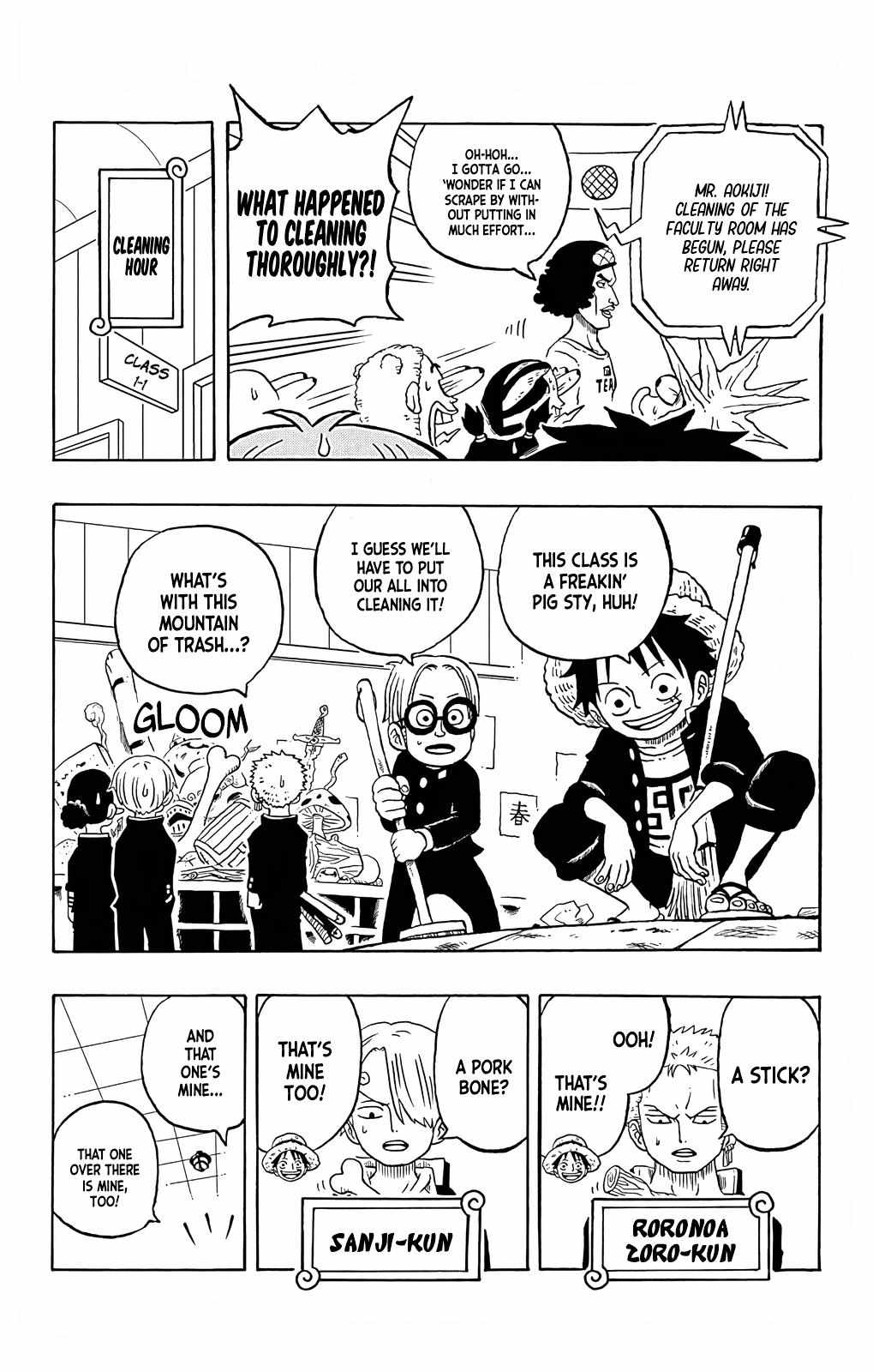 Read One Piece Academy chapter 5 image 6 on Lezhin