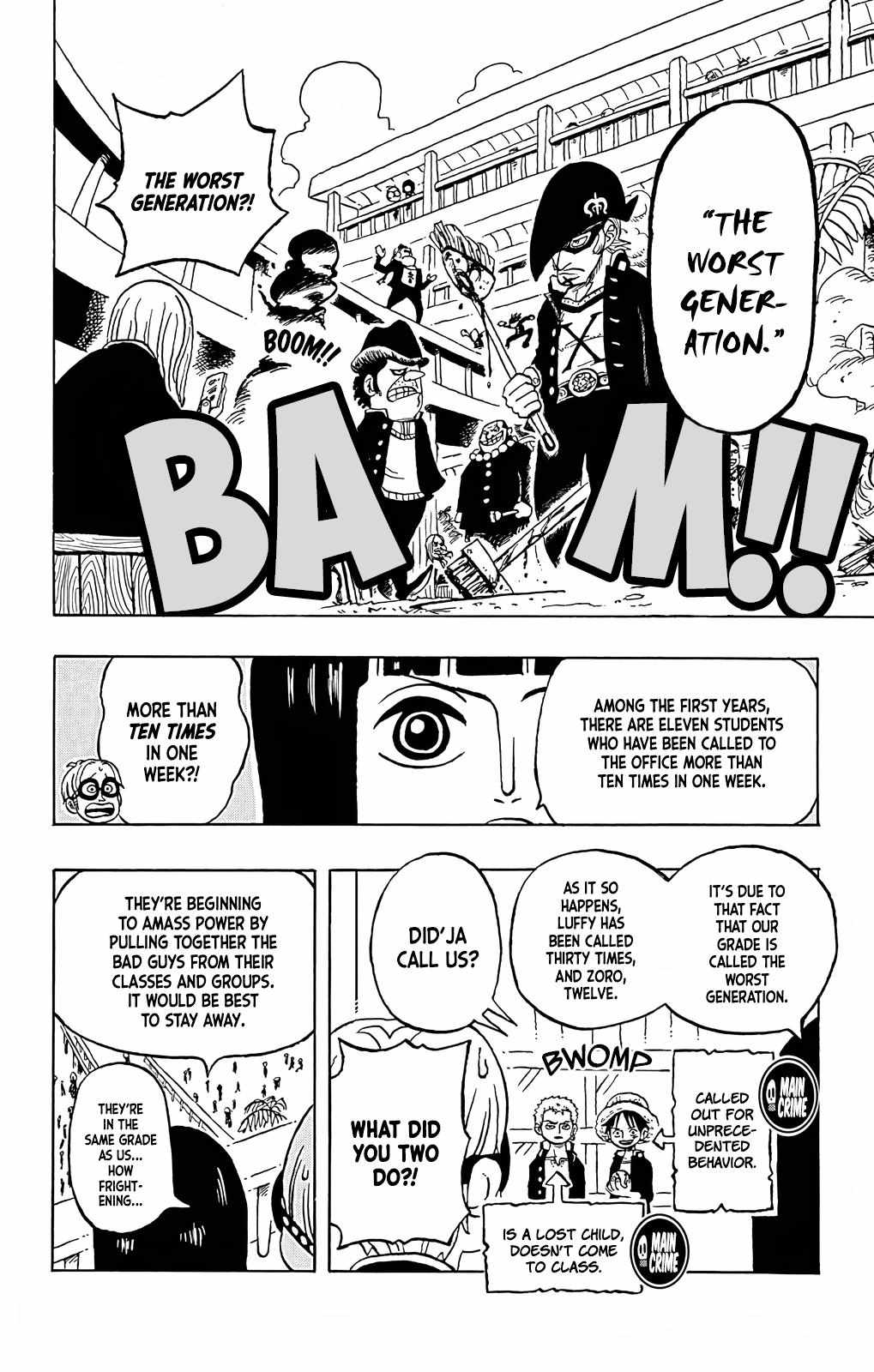 Read One Piece Academy chapter 5 image 9 on Lezhin