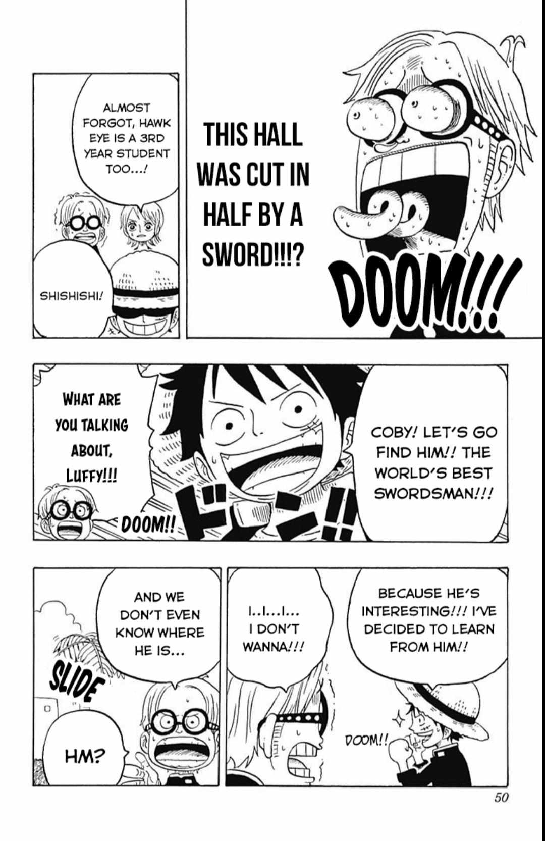 Read One Piece Academy chapter 6 image 22 on Lezhin