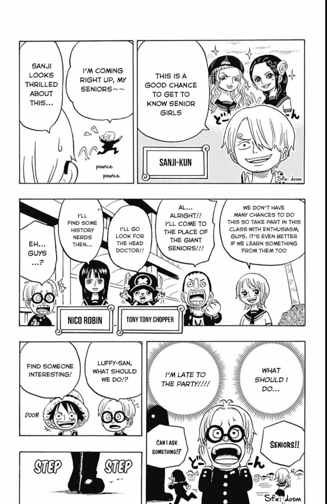Read One Piece Academy chapter 6 image 25 on Lezhin