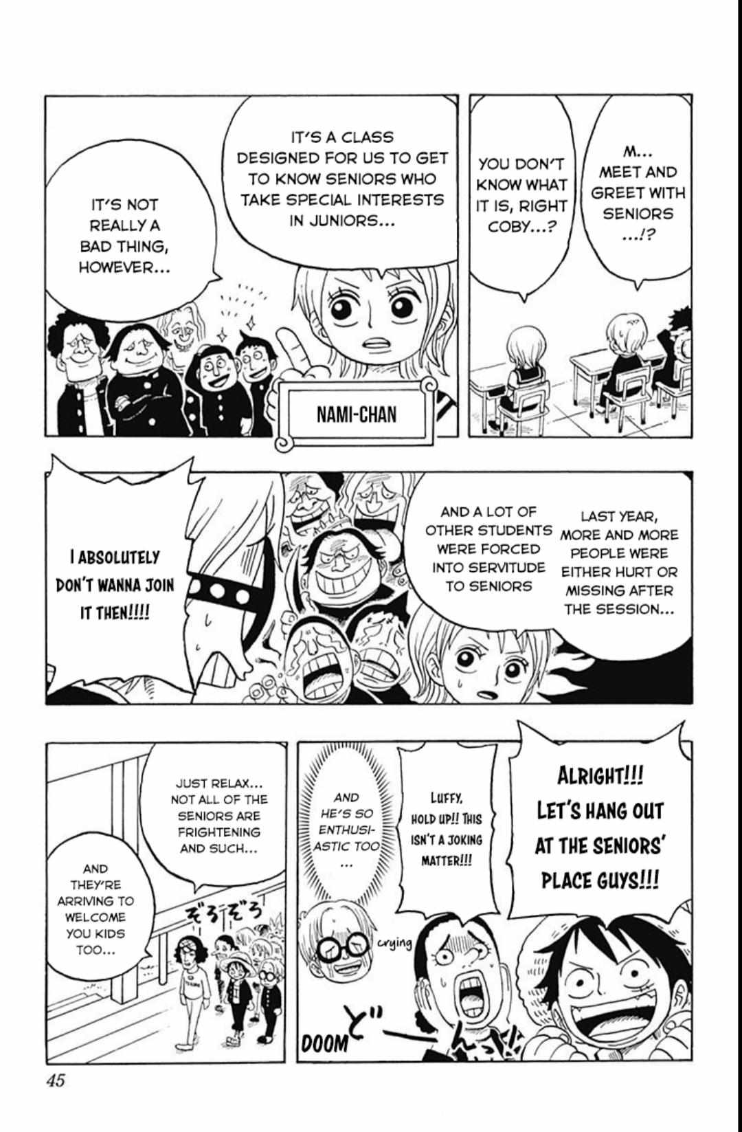 Read One Piece Academy chapter 6 image 27 on Lezhin