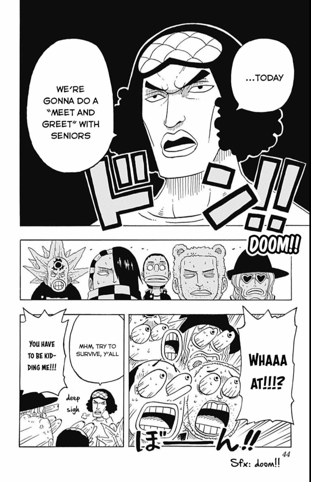 Read One Piece Academy chapter 6 image 28 on Lezhin