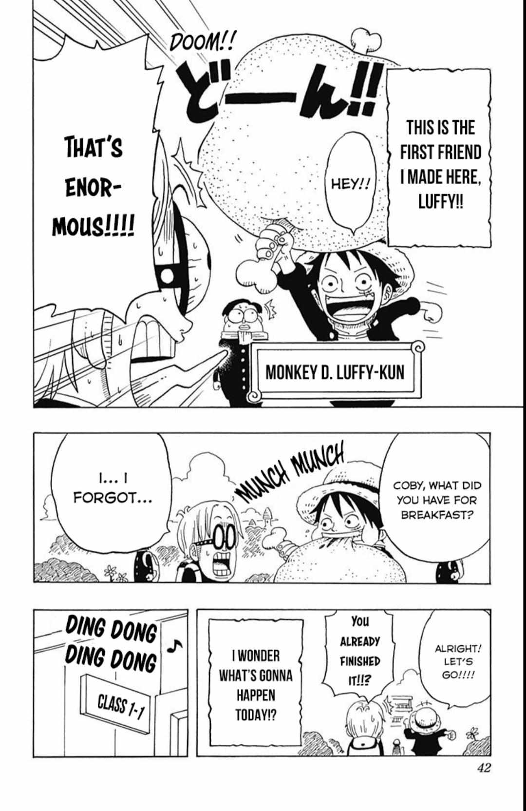 Read One Piece Academy chapter 6 image 30 on Lezhin