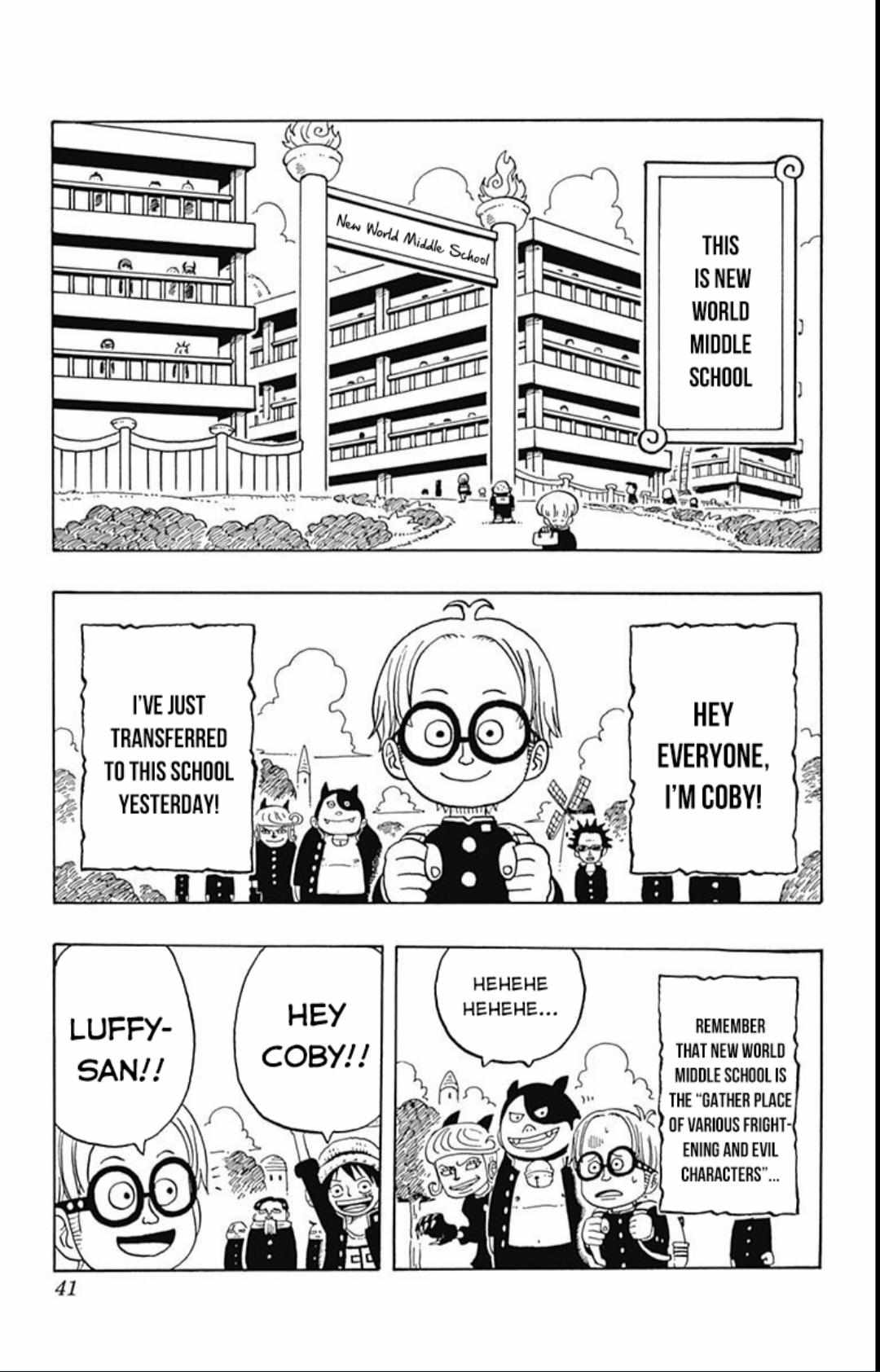 Read One Piece Academy chapter 6 image 31 on Lezhin