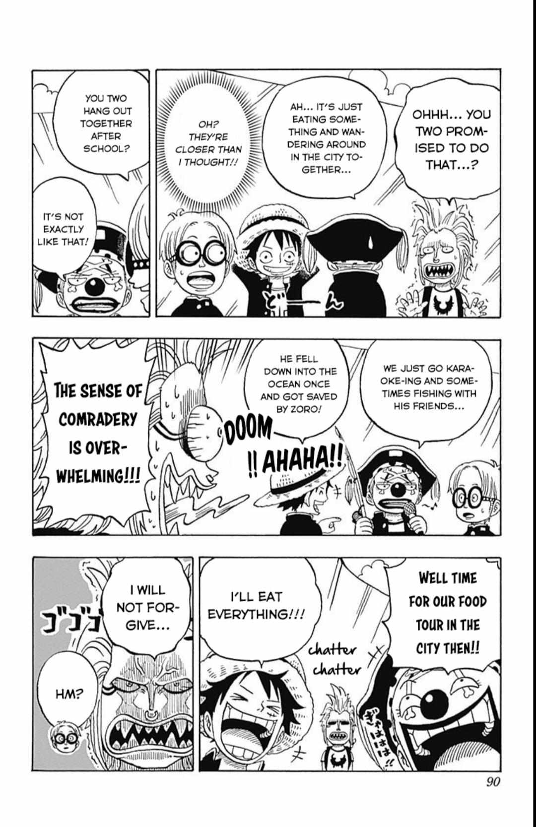 Read One Piece Academy chapter 7 image 19 on Lezhin
