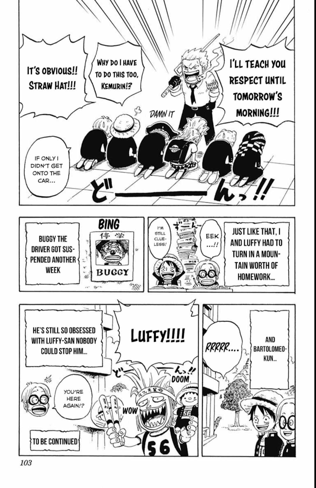 Read One Piece Academy chapter 7 image 32 on Lezhin