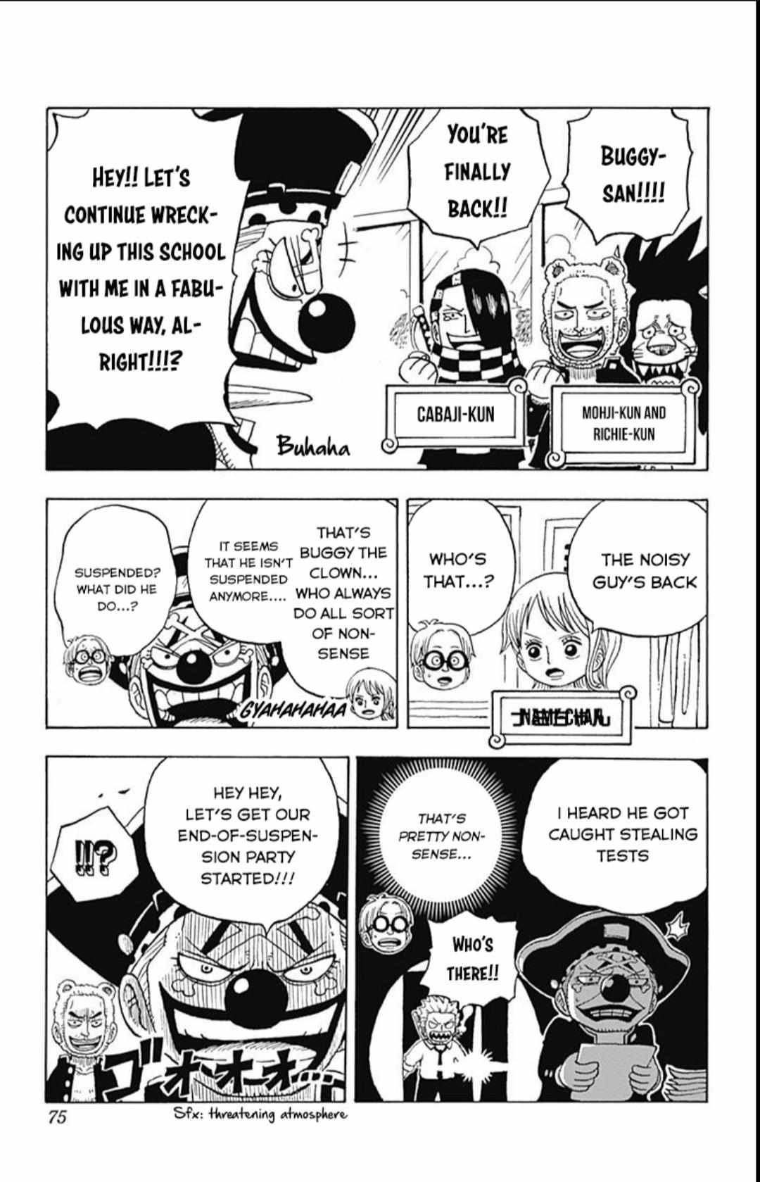 Read One Piece Academy chapter 7 image 4 on Lezhin