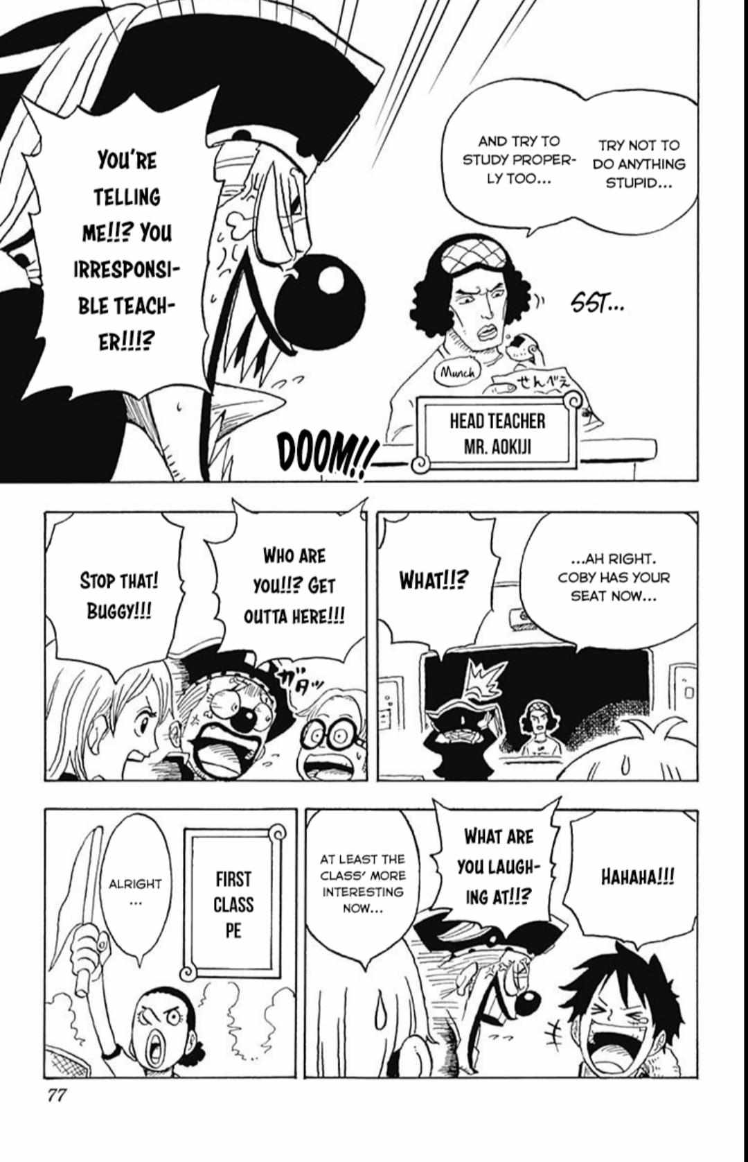 Read One Piece Academy chapter 7 image 6 on Lezhin