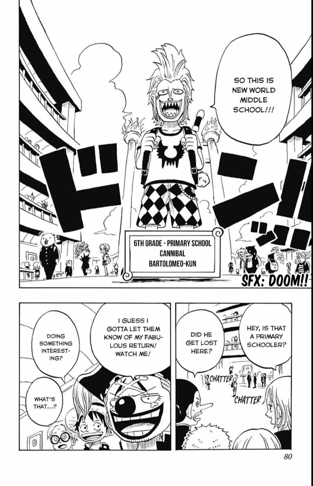 Read One Piece Academy chapter 7 image 9 on Lezhin