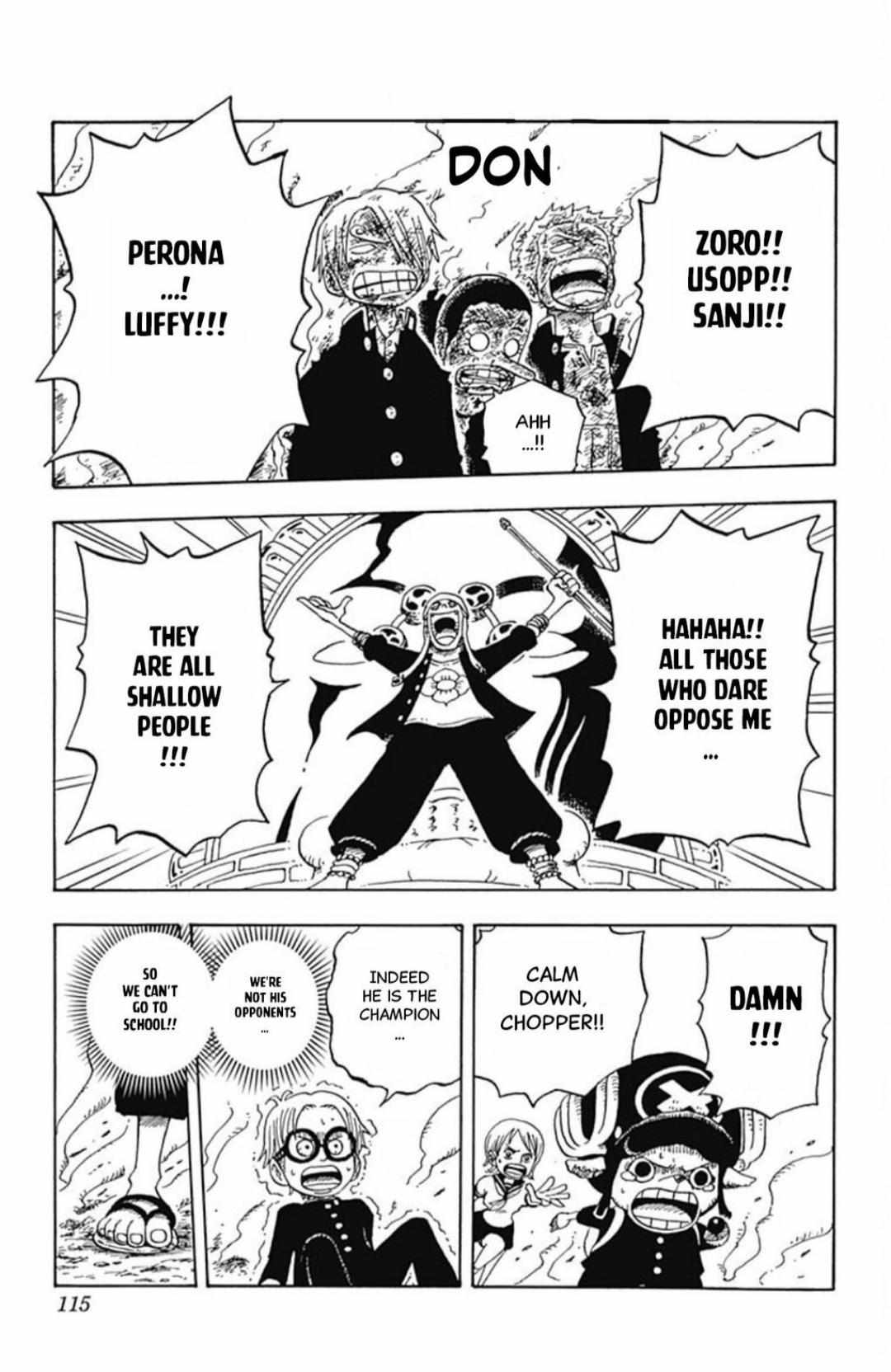 Read One Piece Academy chapter 8 image 12 on Lezhin