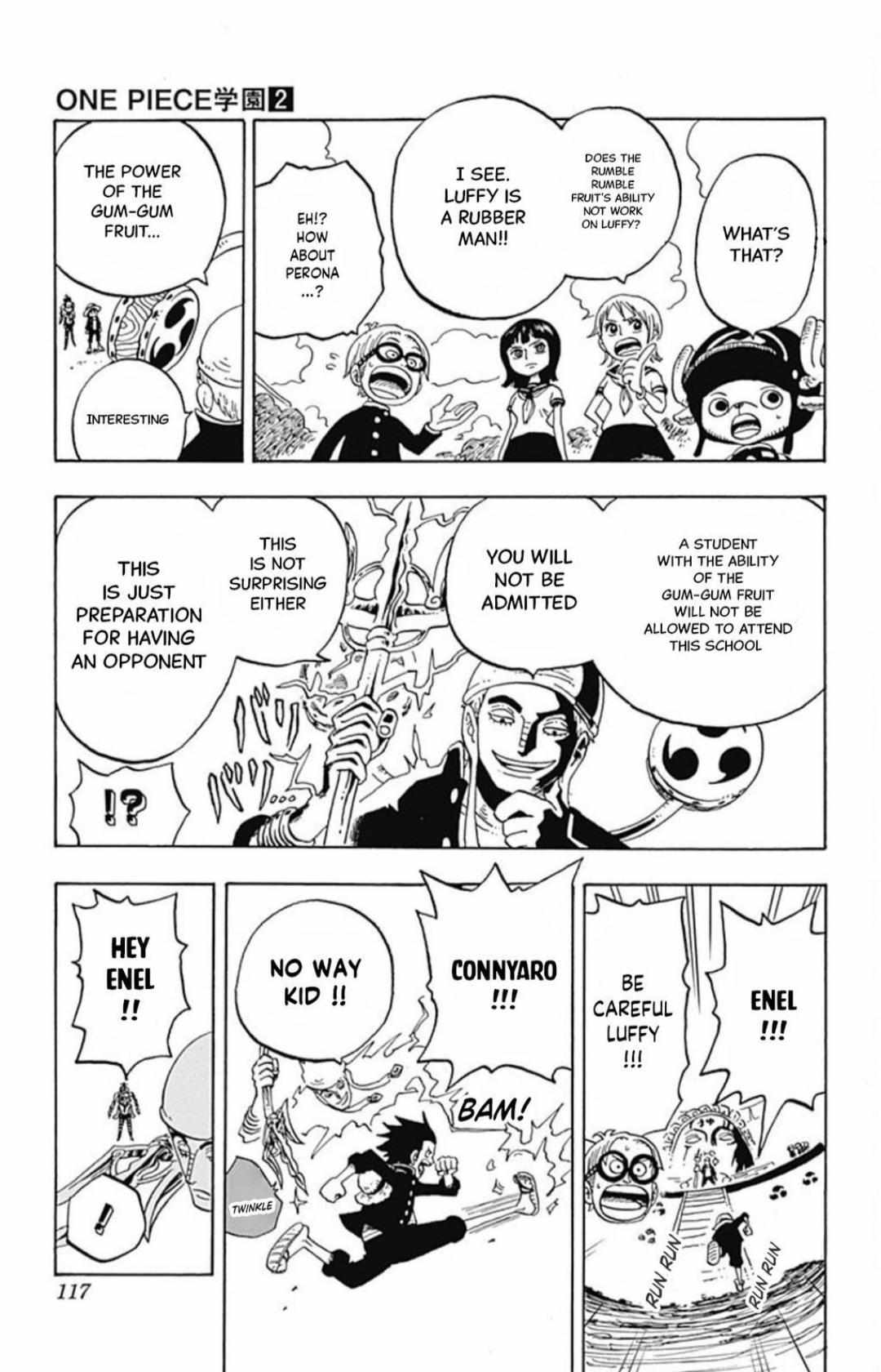 Read One Piece Academy chapter 8 image 14 on Lezhin